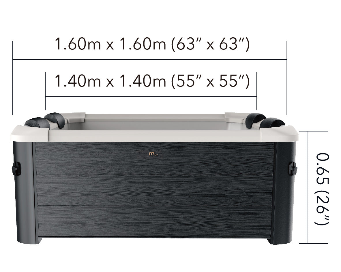 MSpa Frame OSLO 6 Person Bubble & Jet Spa