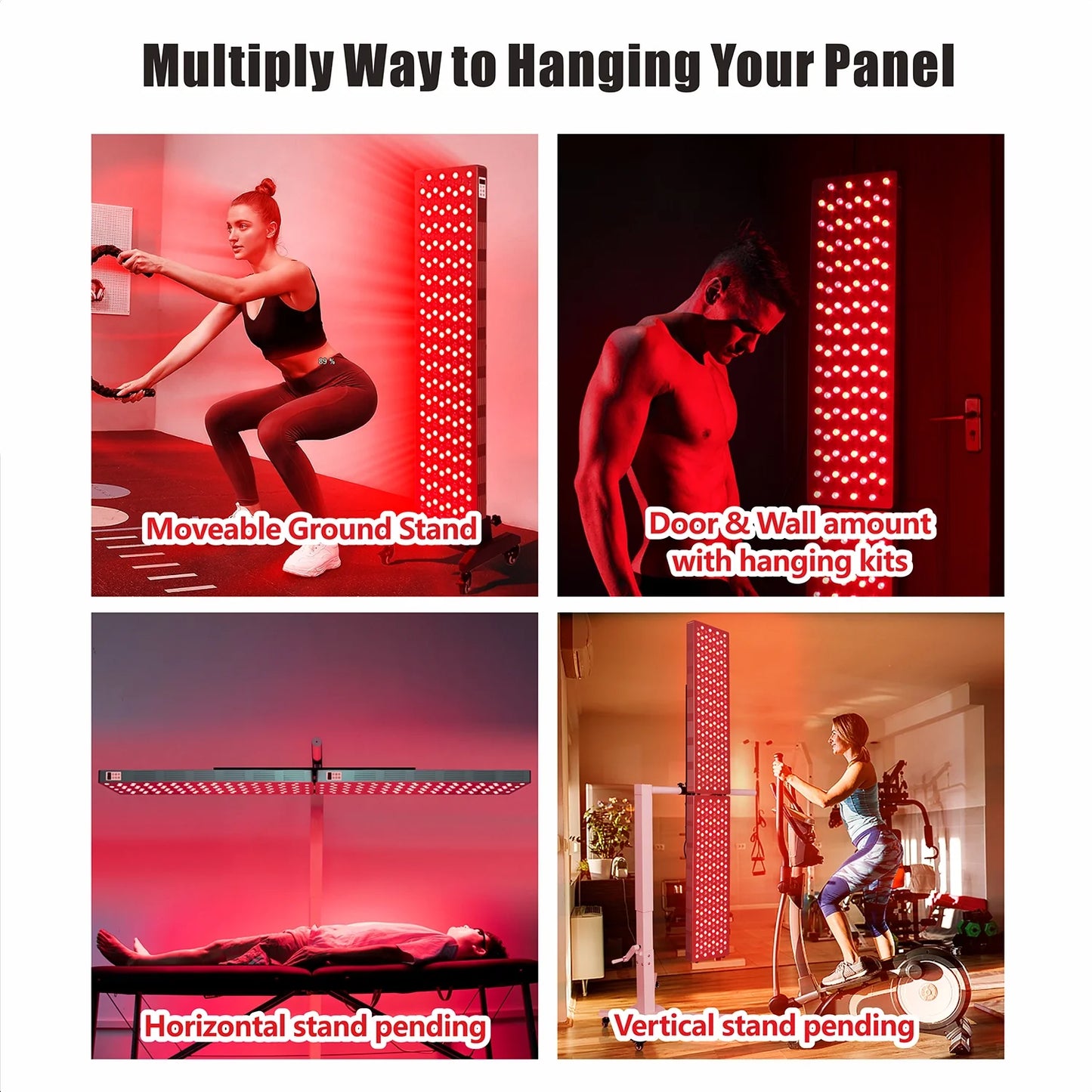 RedDen LED Red Infrared Light Therapy Panel
