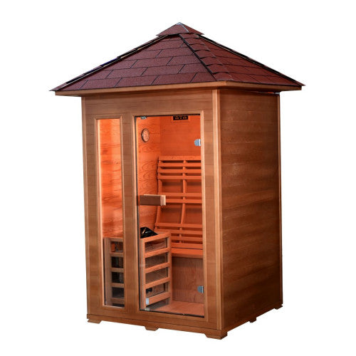 Bristow 2-Person Outdoor Traditional Sauna / Use "SR200" for $200 OFF