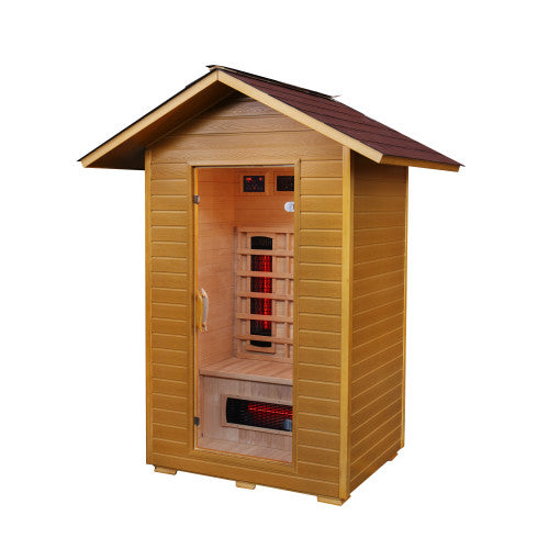 Burlington 2 Person Outdoor Infrared Sauna