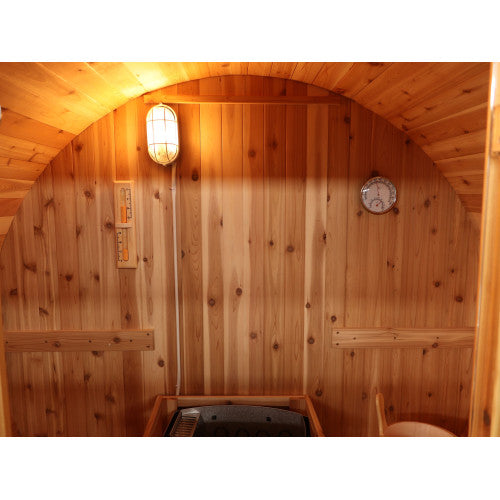 Solace 2-Person Traditional Barrel Sauna