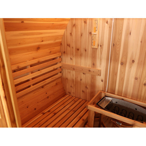 Solace 2-Person Traditional Barrel Sauna