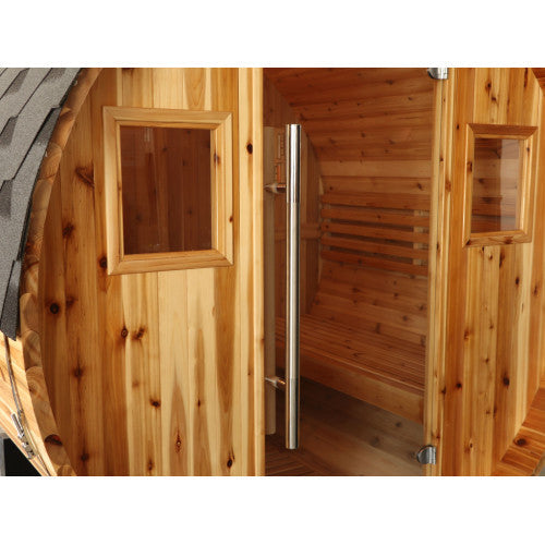 Aurora 2-4 Person Traditional Barrel Sauna