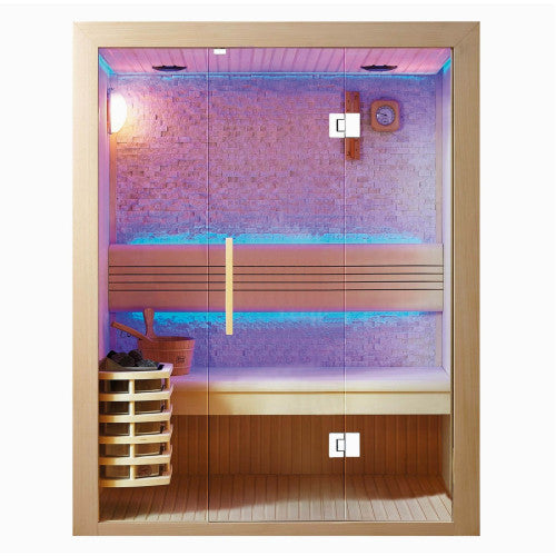 Rockledge 2 Person Luxury Traditional Steam Sauna