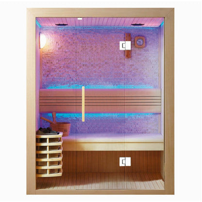 Rockledge 2 Person Luxury Traditional Steam Sauna