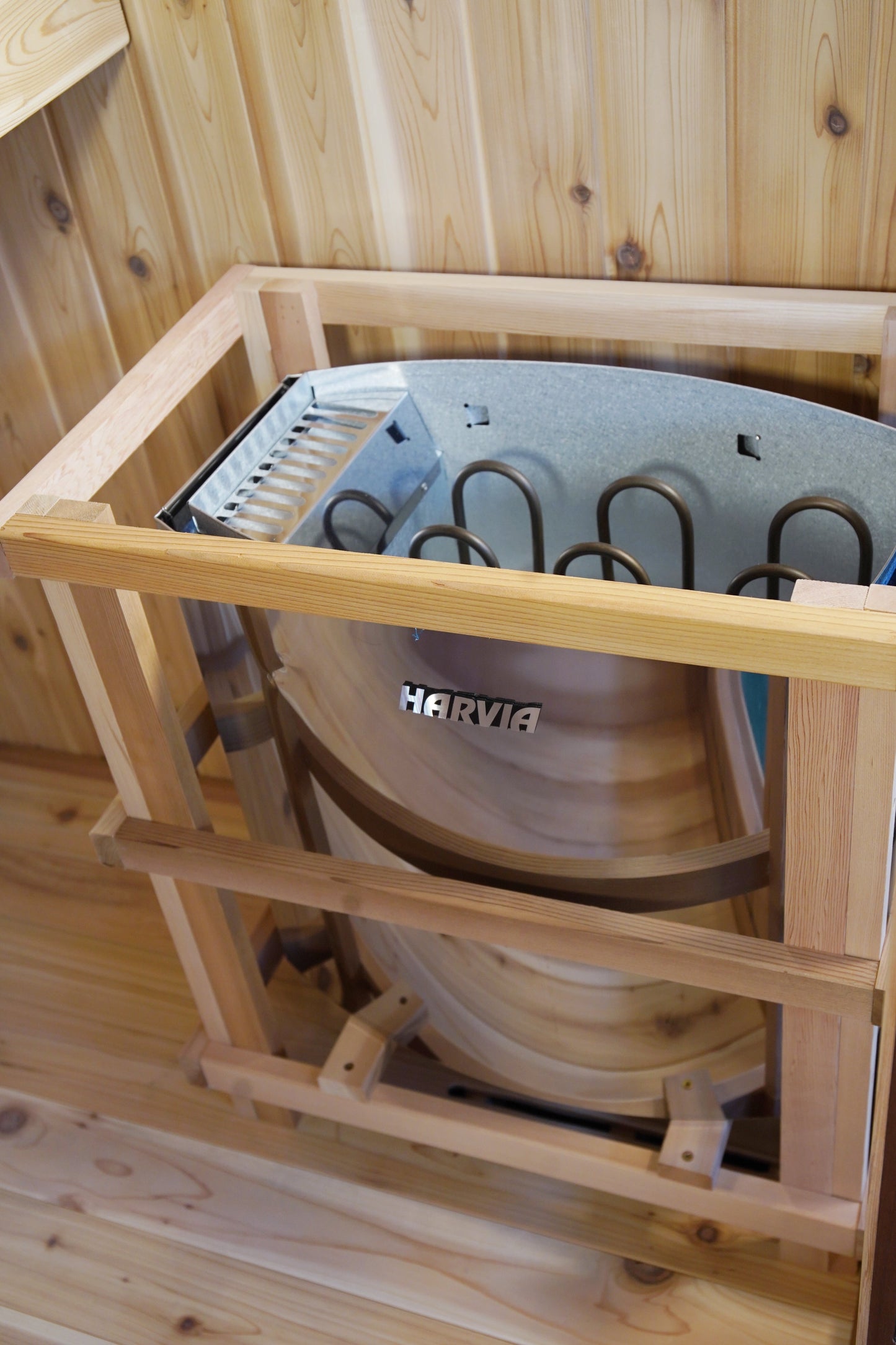 Hampton 3 Person Indoor Traditional Sauna Double Bench