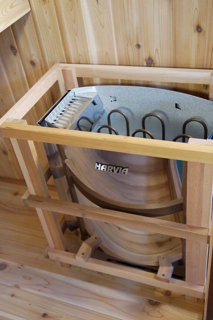 Hampton 3 Person Indoor Traditional Sauna Double Bench