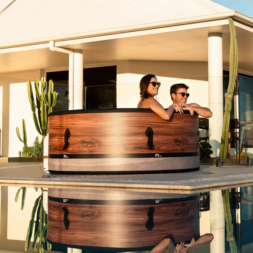 MSpa Frame DUET 6 person Round Bubble Spa 2024 Model