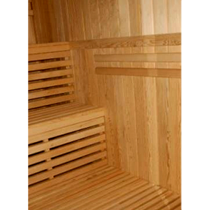 Tiburon 4 Person Indoor Traditional Steam Sauna / Use "SR200" for $200 OFF