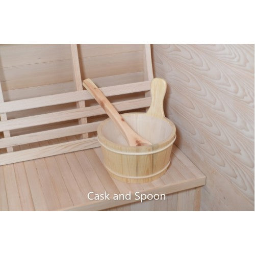 Southport 3 Person Indoor Traditional Steam Sauna / Use "SR200" for $200 OFF