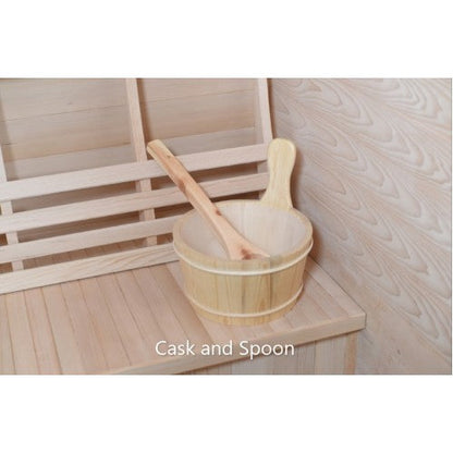 Southport 3 Person Indoor Traditional Steam Sauna / Use "SR200" for $200 OFF