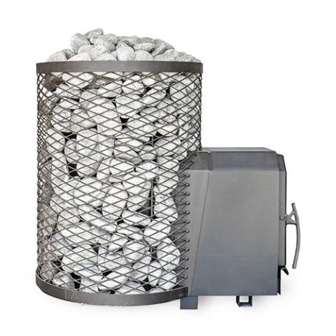 Cozy Heat O Thru-Wall Sauna Stove Wood Burning Sauna Stove