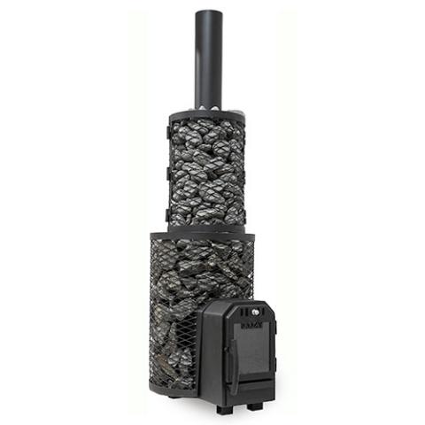 Cozy Heat O Thru-Wall Sauna Stove Wood Burning Sauna Stove