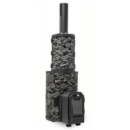 Cozy Heat O Thru-Wall Sauna Stove Wood Burning Sauna Stove