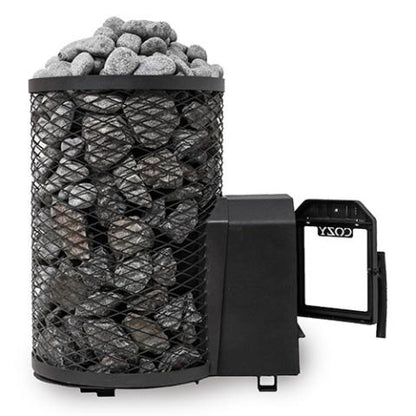 Cozy Heat O Thru-Wall Sauna Stove Wood Burning Sauna Stove