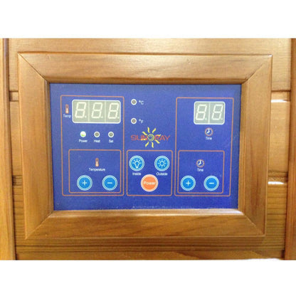 Sequioa 4 Person Infrared Sauna - Canadian Red Cedar