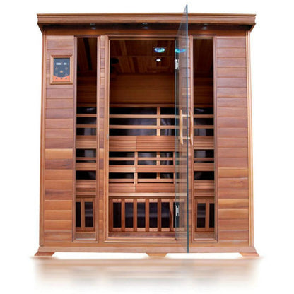 Sequioa 4 Person Infrared Sauna - Canadian Red Cedar