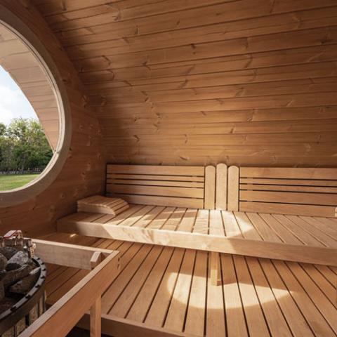 SaunaLife Model G11 - 8 Person Outdoor Sauna
